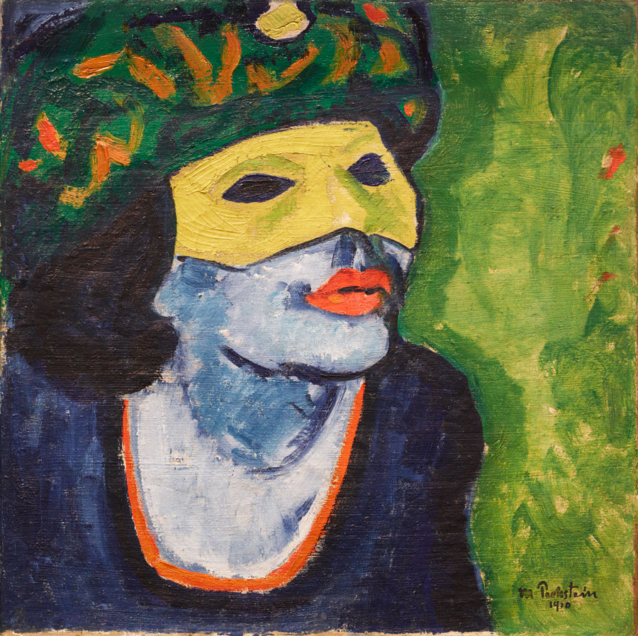 Max Pechstein, Gelbe Maske II, 1910