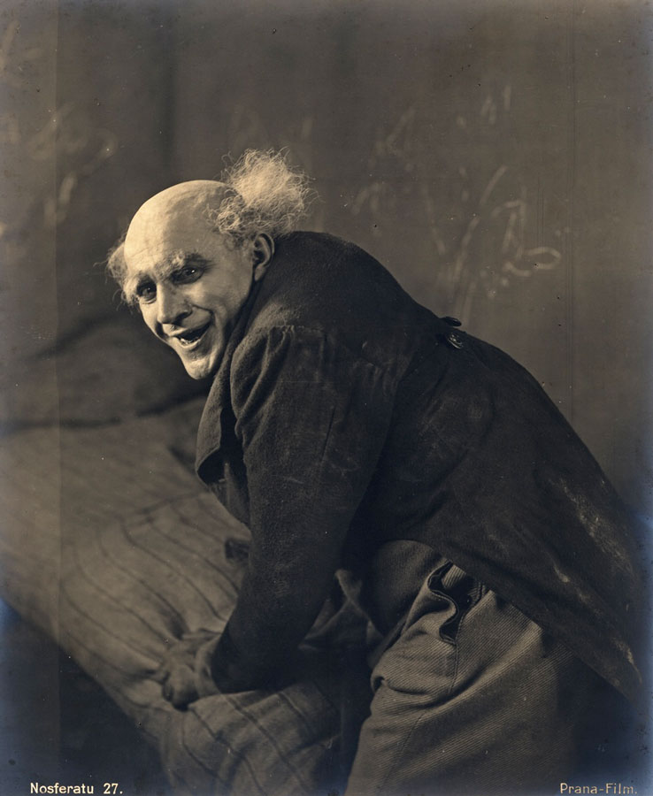 Anonym, Alexander Granach als Häusermakler Knock in "Nosferatu", 1922 © Kantonsbibliothek Appenzell 