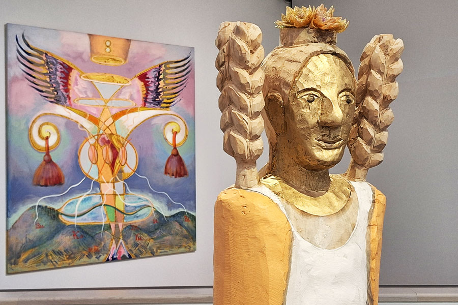 Elisabeth von Samsonow, Ausstellungsansicht