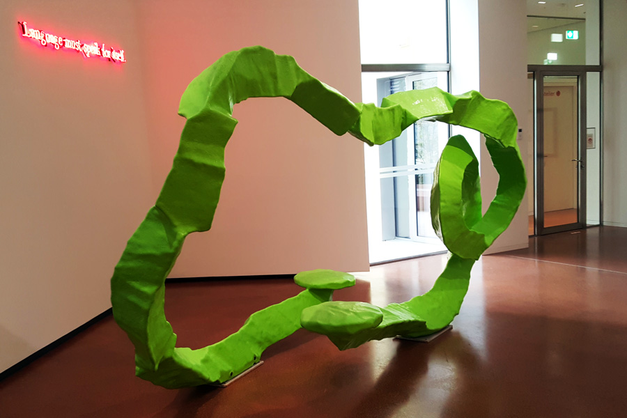 Ausstellungsansicht Die Linie, Heidi Horten Collection, 2025