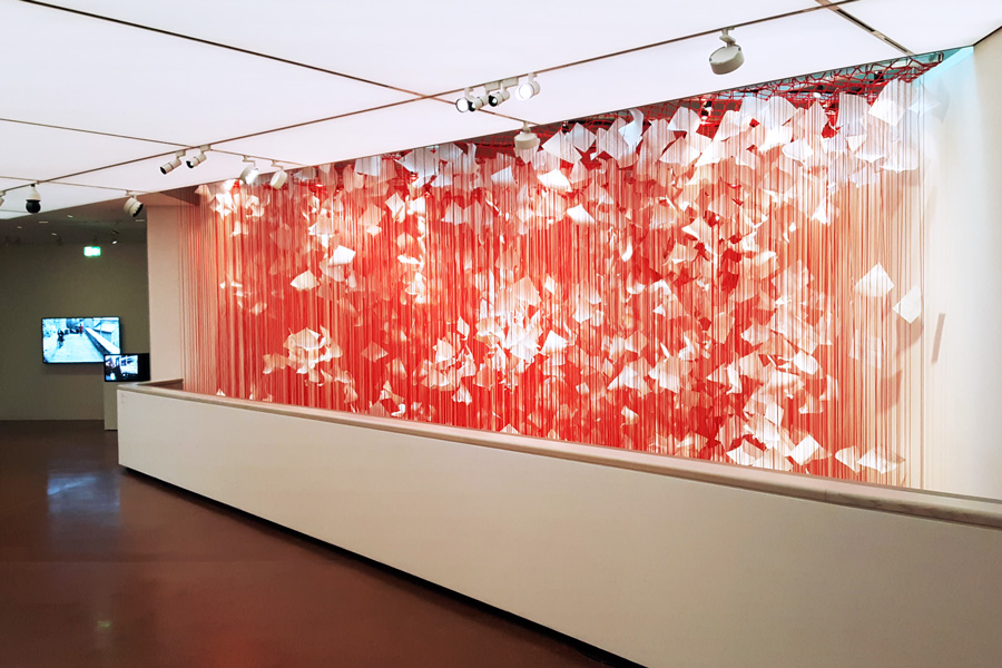 Ausstellungsansicht Die Linie, Heidi Horten Collection, 2025