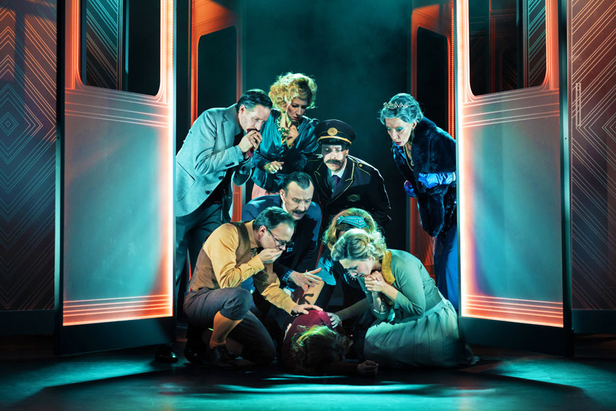 Mord im Orientexpress, Ensemble © Nico Moser