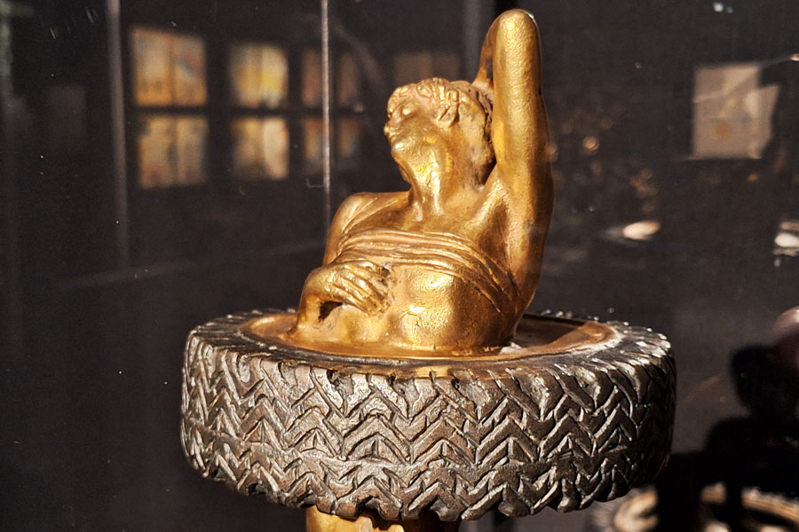 Michelins Sklave, 1966, Bronze, Wachsausschmelzverfahren