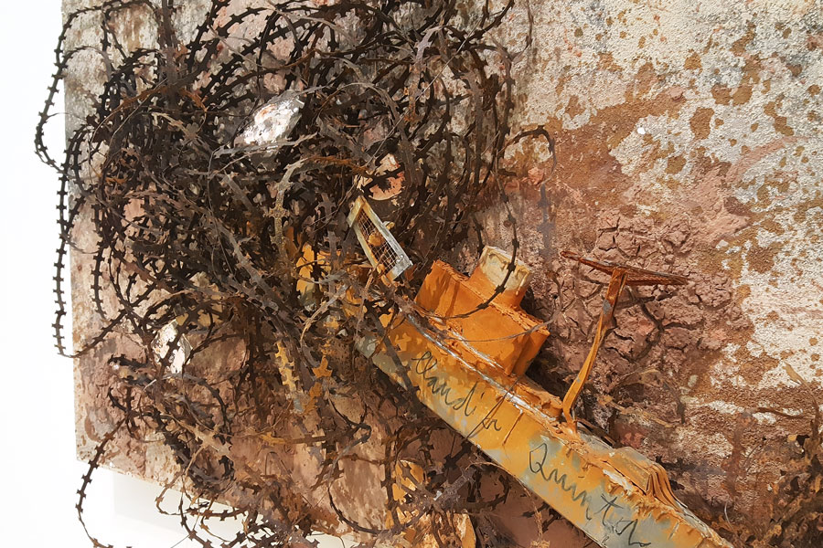 Anselm Kiefer, Claudia Qunita, 2005, Detail