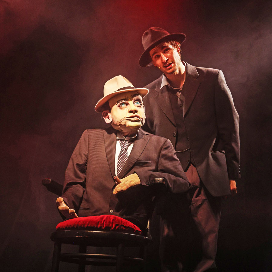 Al Capone und Viktor Lustig © Barbara Pálffy Al Capone und Viktor Lustig © Barbara Pálffy