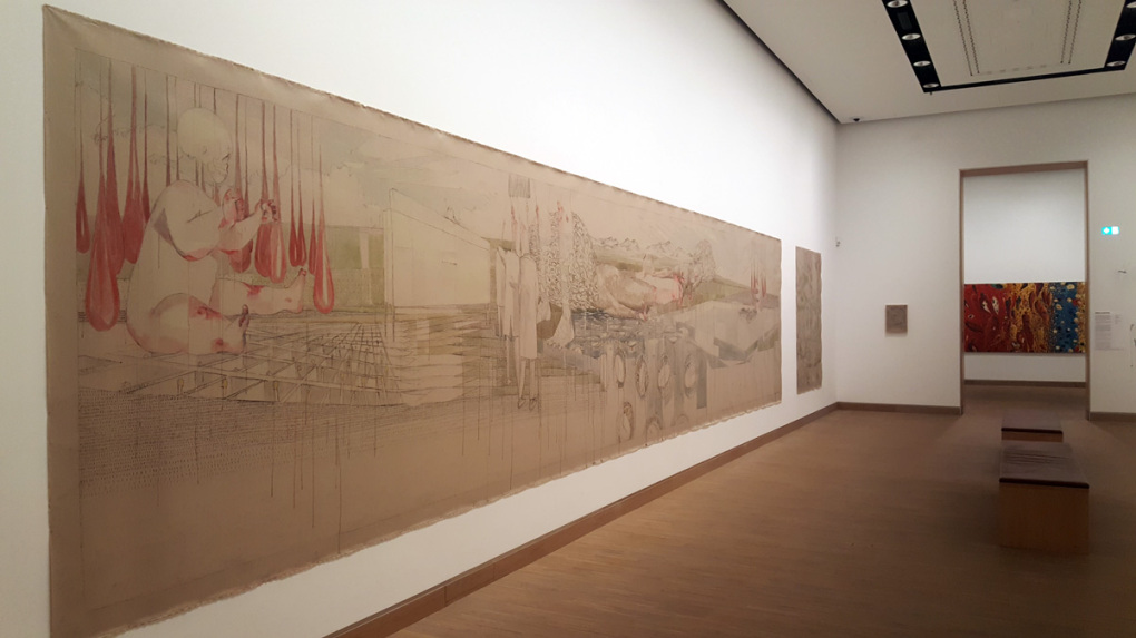 Maria Legat, ”Alles ist das Gegenteil von Freiheit“ oder ”Und zur Lage der Welt XXVI“, 2018 