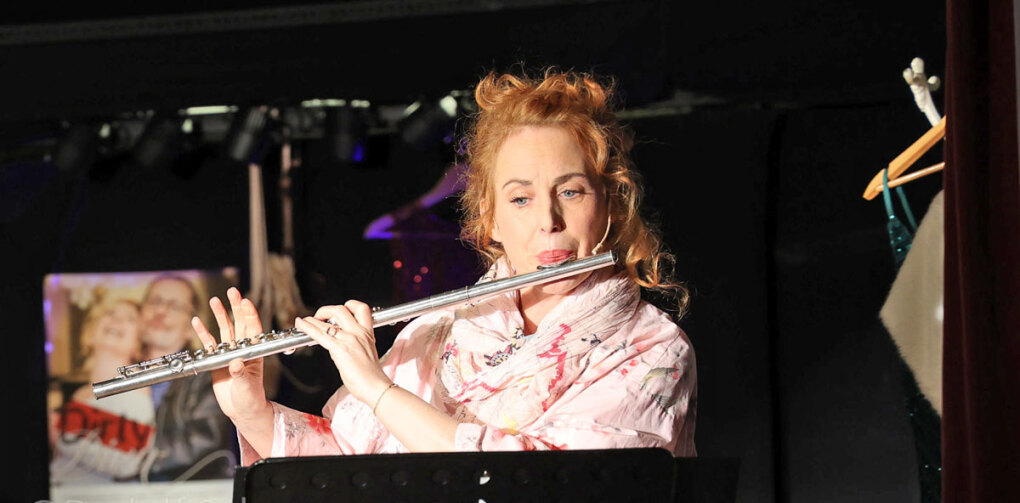 Kerstin Grotrian an der Querflöte © Rudolf Schar