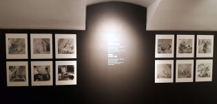 Vier Aktionen, Ausstellungsansicht