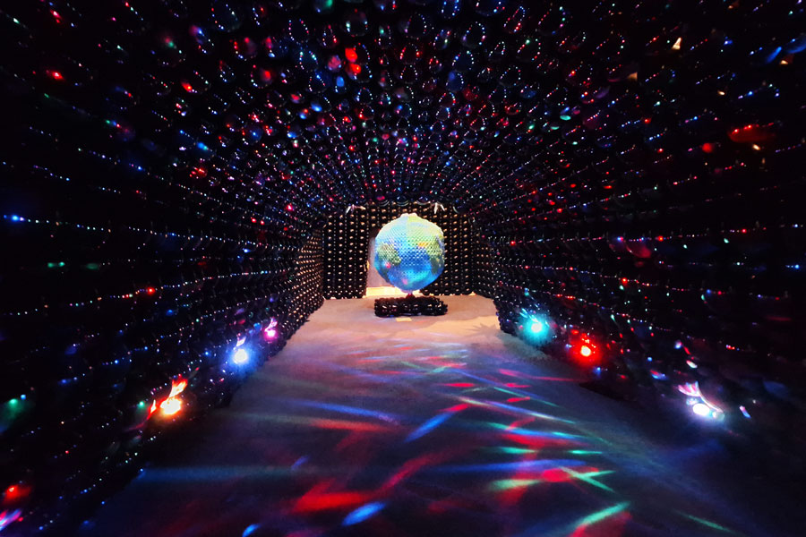 LUFTBALLONWELTEN, Ausstellungsansicht