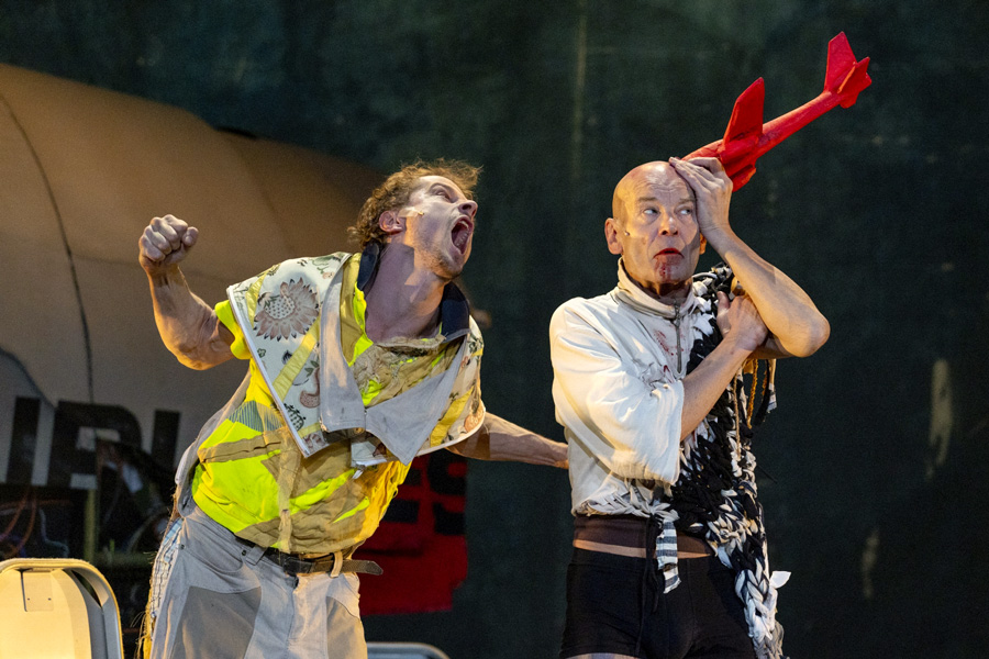 Fleder.Strauss, Szenenfoto © Guenther Macho Fleder.Strauss, Szenenfoto © Guenther Macho