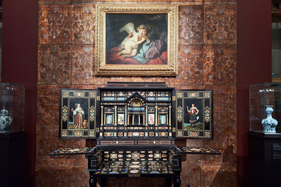 Noble Begierden. Eine Geschichte des europäischen Kunstmarkts, Ausstellungsansicht Noble Begierden. Eine Geschichte des europäischen Kunstmarkts, Ausstellungsansicht