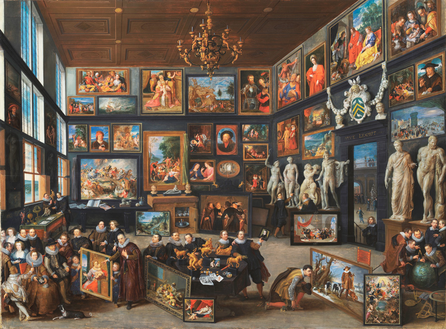 Willem van Haecht (1593–1637), Die Kunstkammer des Cornelis van der Geest, 1628 © City of Antwerp Willem van Haecht (1593–1637), Die Kunstkammer des Cornelis van der Geest, 1628 © City of Antwerp